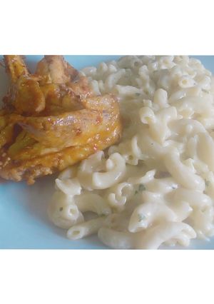 A picture of Creamy Cheese Pasta.