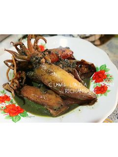 Foto resep Cumi lada hitam