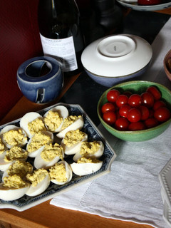 A picture of Curry Eggs.