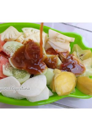 Foto resep Rujak Buah Petis Madura