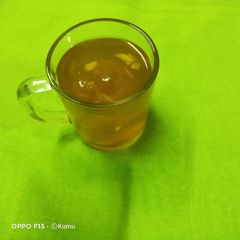 A picture of Saffron Tea / Fat cutter drink.