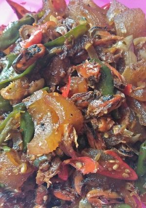 Foto resep OKK (Orak arik Kerang Krecek/Kulit sapi)