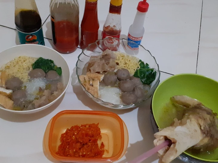 Cara Gampang Membuat Resep Bakso kuah sumsum sapi yang Bikin Ngiler Anti Ribet, Mantap