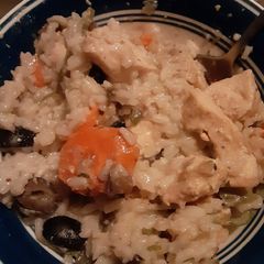 Chicken and rice A picture of Chicken and rice.