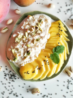 Una foto de Mango sticky rice