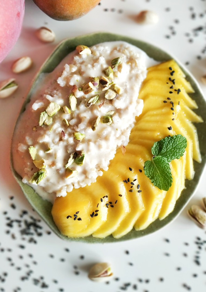 Una foto de Mango sticky rice