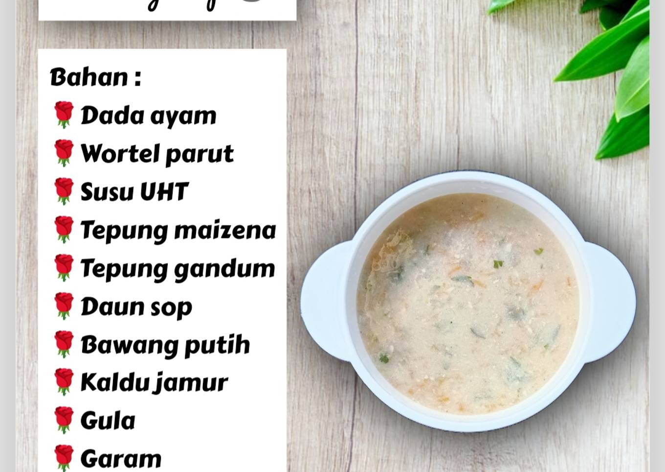 Creamy Soup mpasi 9+
