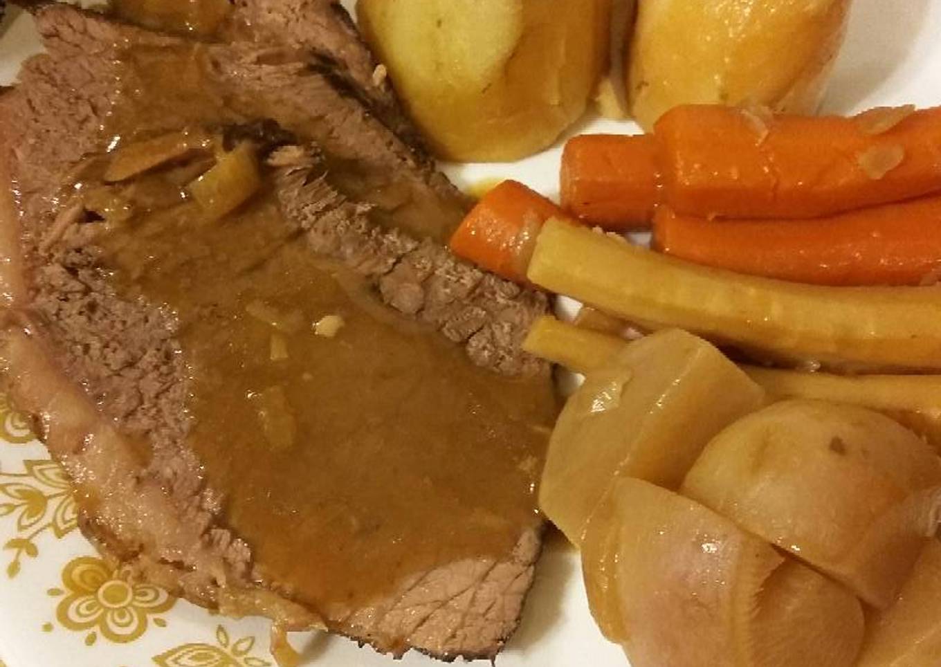 Perfect Pot Roast & Vegetables