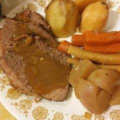 A picture of Perfect Pot Roast & Vegetables.