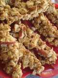 Barritas de avena c/trozos de manzana roja