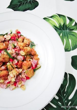 Foto resep Tempe Goreng Sambal Matah
