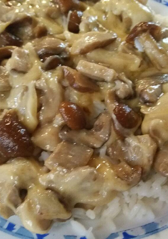 Una foto de Setas con queso