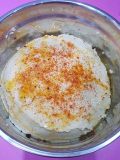 Una foto de Hummus thermomix
