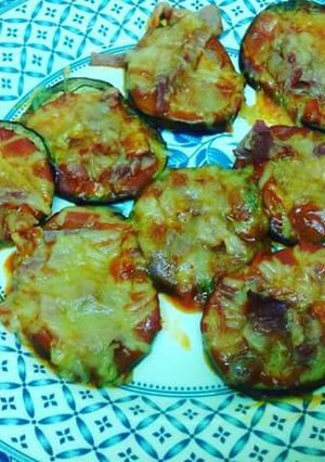 Foto principal de Mini pizza de berejenas