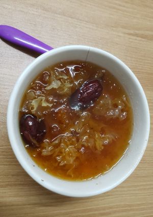 桃膠甜品 的食譜成品照片