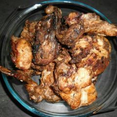 Spicy grilled chicken A picture of Spicy grilled chicken.