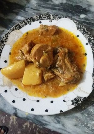A picture of Alo chicken.