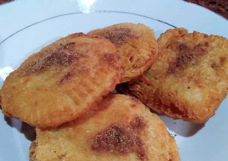 Roti Goreng Pisang Milo