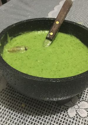 Una foto de Guacamole