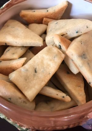 Una foto de Galletas de espirulina