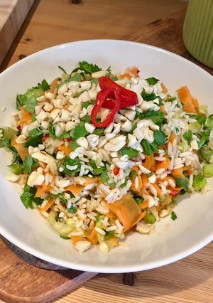 A picture of Thai-Style Rice Salad.