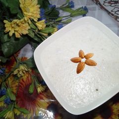 A picture of Kheer (Rice Pudding).