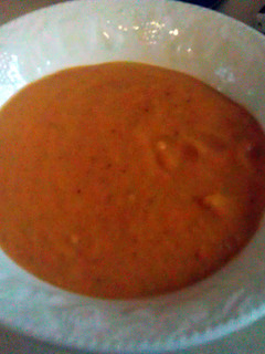 A picture of Sweet Potato Soup.