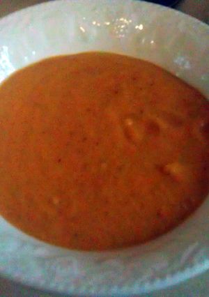 A picture of Sweet Potato Soup.
