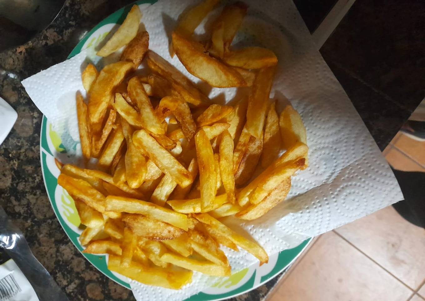 Patatas fritas fáciles y crujientes