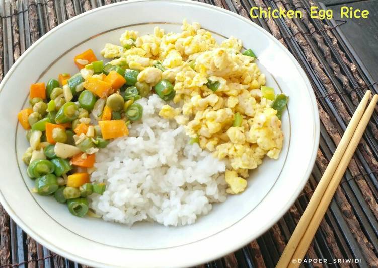 Chicken Egg Rice