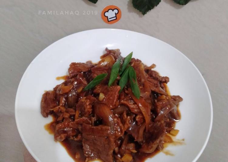 Tumis Daging ala Chinese