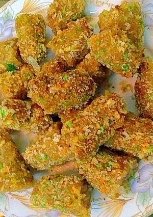 Hình của món Nem ngọt rán.
