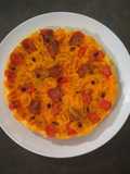 Torta salata rovesciata con pomodorini timo e aceto balsamico