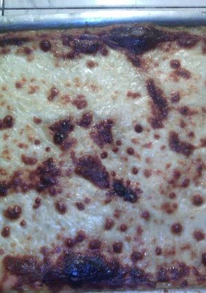 Una foto de Pastel de plátano sencillo