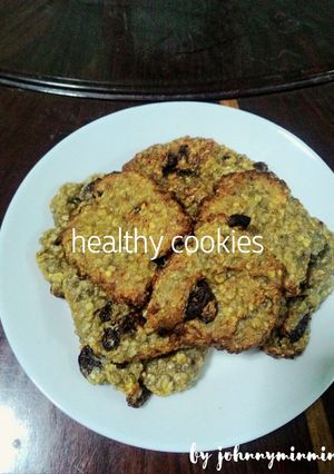 รูปของ Healthy cookies #เจ #คลีน #ไม่อ้วน#ทำง่าย