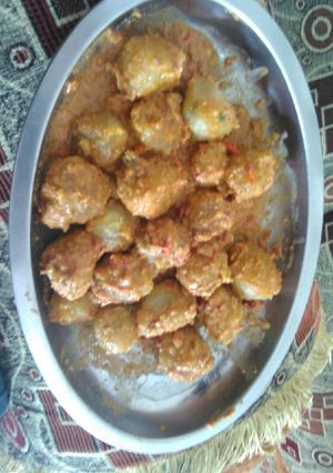 Foto resep Cimol goreng bumbu kacang