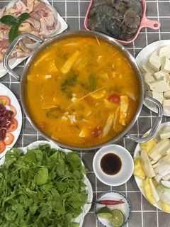 Hình của món Lẩu thái (gói gia vị sẵn).