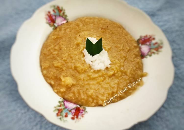 Langkah Mudah Membuat Bubur merah putih Super Enak