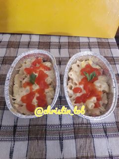 Foto resep Macaroni Schotel kukus simple