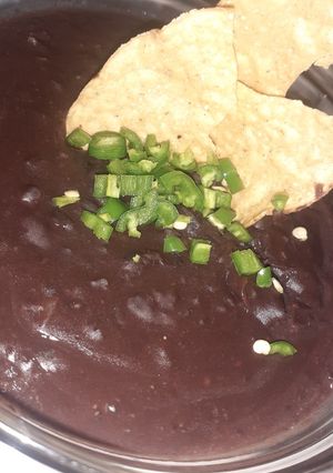 Una foto de Frijoles refritos. 🇲🇽🍲