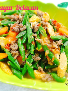Foto resep Tumis Sayur Belacan