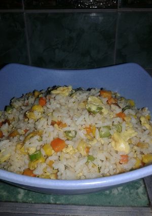 Foto resep 30. Nasi goreng veggie