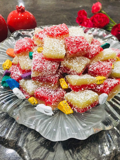 عکسی از دستور باسلوق ژله ای یلدایی🍉