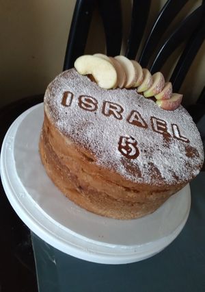 A picture of Apple cake.