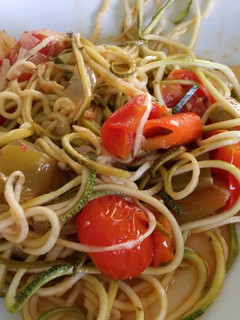 Una foto de Espaguetis vegetarianos