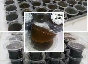 Foto resep Puding coklat 2 sachet swalow (jadi 50 buah)