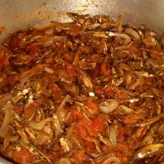A picture of Fried Omena.