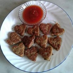 A picture of Soya chunks kebab.