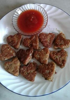 A picture of Soya chunks kebab.