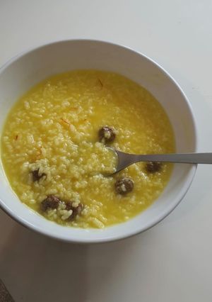 صورة لوصفة شوربا الأيما السورية